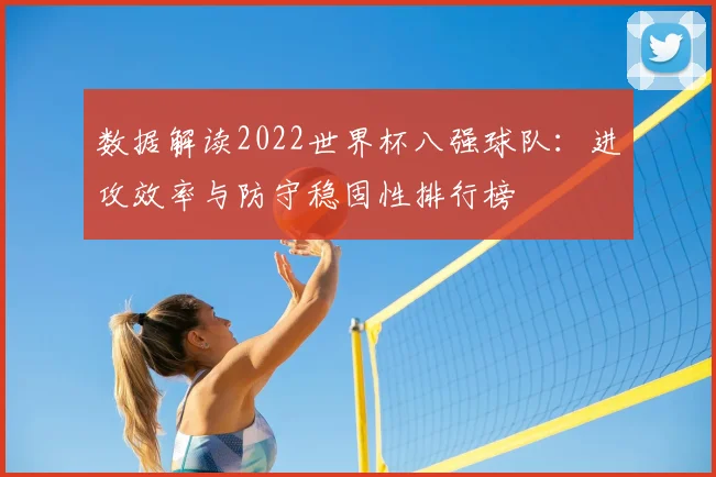 数据解读2022世界杯八强球队：进攻效率与防守稳固性排行榜